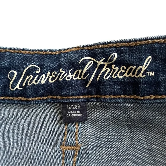 Universal Thread High Rise Skinny Patchwork Jeans - Picture 9 of 10